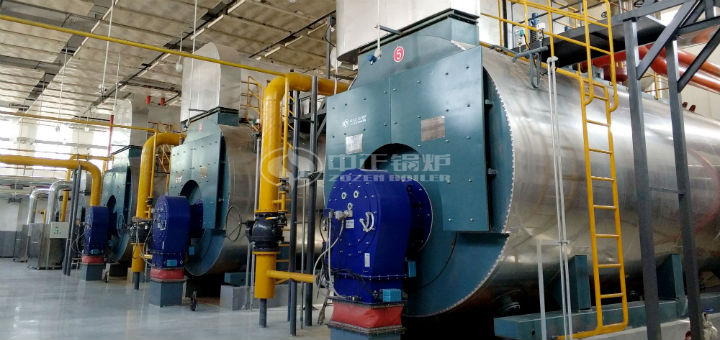 伊利乳業(yè)20噸燃氣蒸汽鍋爐項目